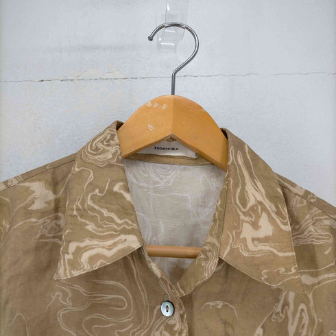 トゥデイフル TODAYFUL 20SS Vintage Marble Shirts ヴィンテージマーブルシャツ レディース FREE