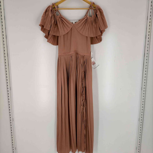 バナナリパブリック BANANA REPUBLIC プリーツ フリルワンピース レディース 4