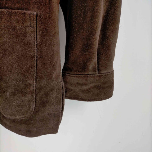 エディーバウアー Eddie Bauer ビッグサイズ レザー スエード ジップアップ ジャケット メンズ TALL GRAND L/G