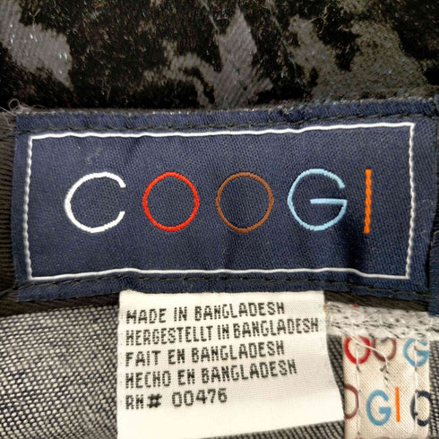 クージー COOGI OLD B系 スエード調 パネルキャップ メンズ