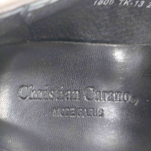 クリスチャンカラノ christian carano 手塗り仕上げ プレーントゥメダリオンシューズ メンズ 25.5