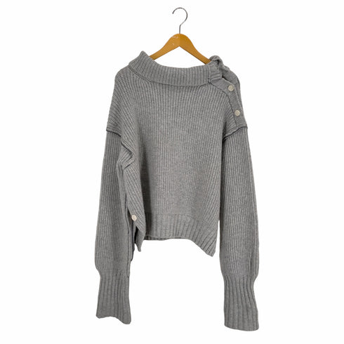イン IHNN 23AW COLOR STITCH LOWGAUGE TUTLENECK PULLOVER レディース