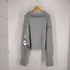 イン IHNN 23AW COLOR STITCH LOWGAUGE TUTLENECK PULLOVER レディース