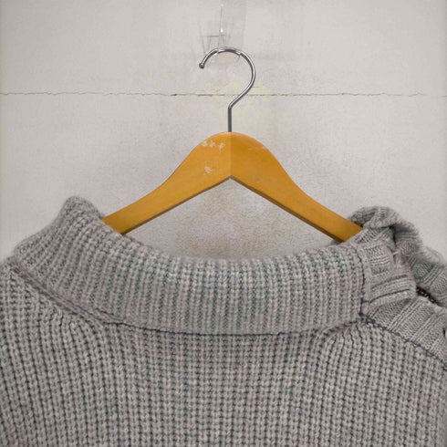 イン IHNN 23AW COLOR STITCH LOWGAUGE TUTLENECK PULLOVER レディース