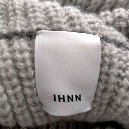 イン IHNN 23AW COLOR STITCH LOWGAUGE TUTLENECK PULLOVER レディース