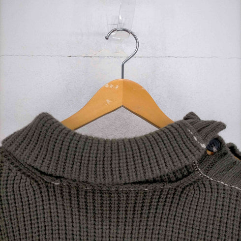 イン IHNN 23AW COLOR STITCH LOWGAUGE TUTLENECK PULLOVER レディース