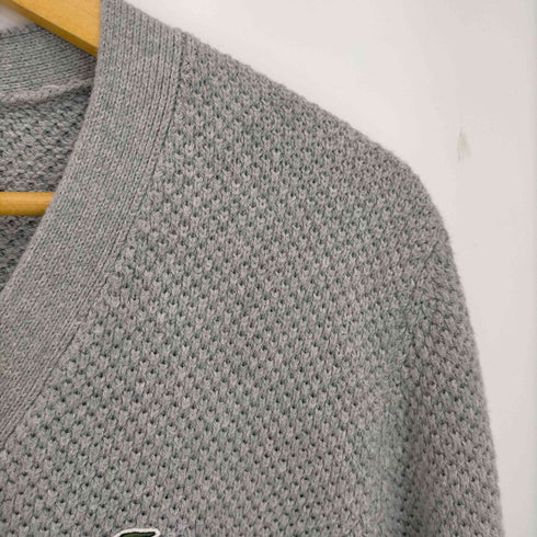 ラコステ LACOSTE ライトコットンVカーディガン メンズ FR 3