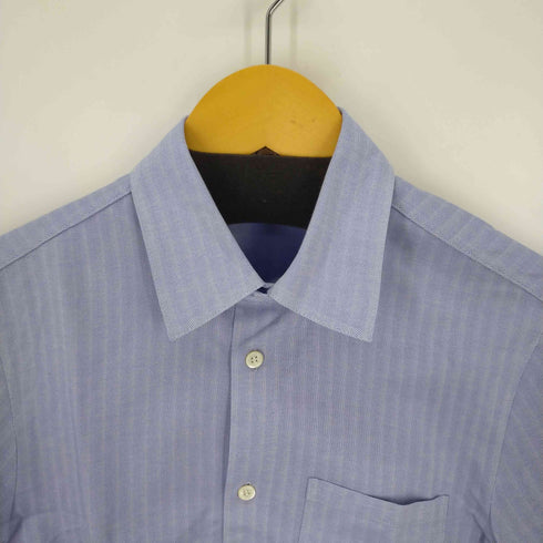アニエスベーオム Agnes b.homme ヘリンボーン半袖シャツ レディース T0