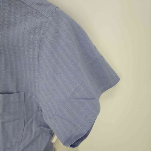 アニエスベーオム Agnes b.homme ヘリンボーン半袖シャツ レディース T0