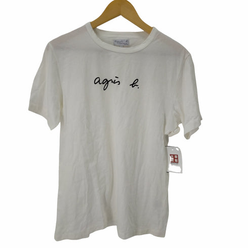 アニエスベー agnes b. PARIS ロゴプリントTシャツ レディース T3