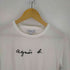 アニエスベー agnes b. PARIS ロゴプリントTシャツ レディース T3