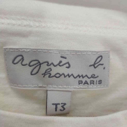 アニエスベー agnes b. PARIS ロゴプリントTシャツ レディース T3