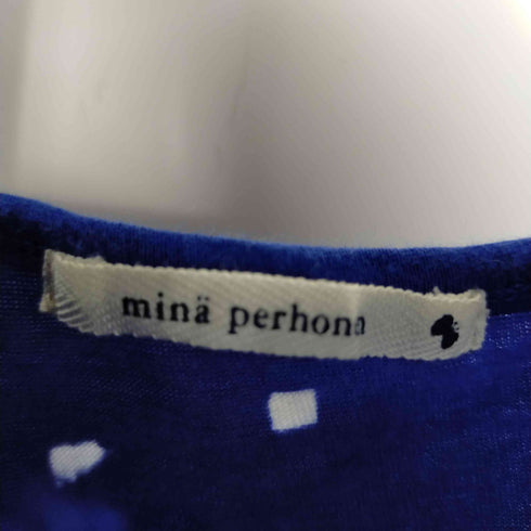 ミナペルホネン mina perhonen 総柄カットソー レディース 36