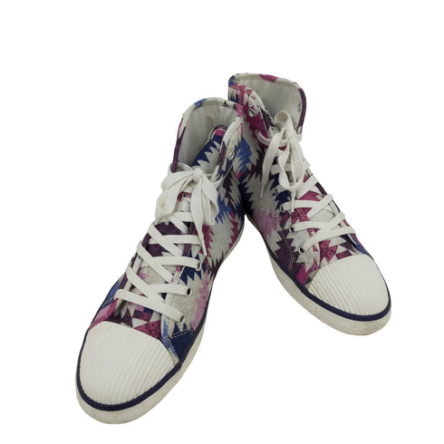 イザベルマラン ISABEL MARANT 総柄ハイカットスニーカー メンズ JPN:27