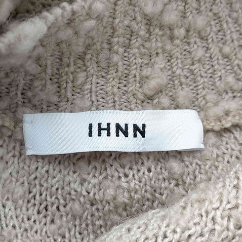 イン IHNN フロントスリットデザインニット レディース