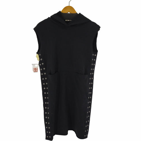 ディーゼル DIESEL ノースリーブパーカー パンチング加工 スター レディース 10