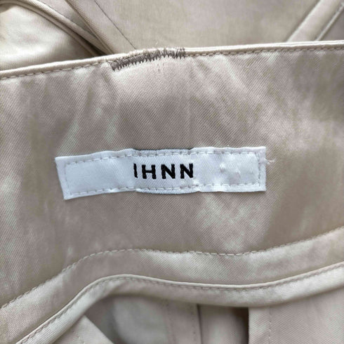 イン IHNN 23AW サテン 7ポケットパンツ レディース