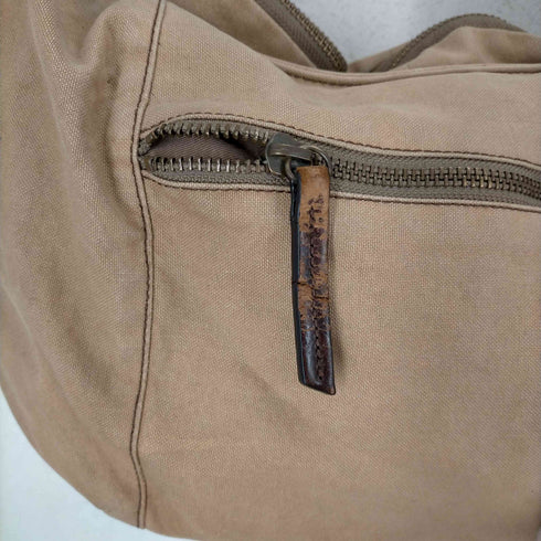 レッドウィング RED WING ロゴ刺繍 レザー切替 キャンバスショルダーバック メンズ