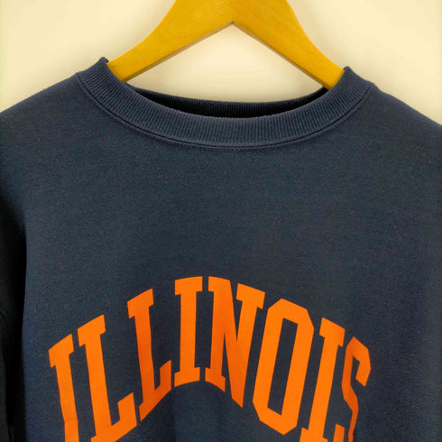 ユニバーサルオーバーオール UNIVERSAL OVERALL ILLINOIS ロゴ SWEAT SHIRT メンズ JPN:M