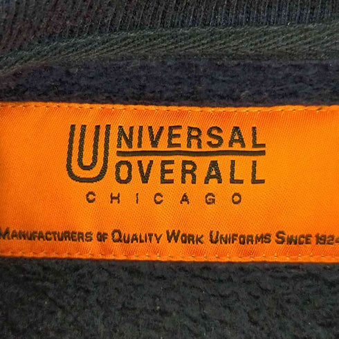 ユニバーサルオーバーオール UNIVERSAL OVERALL ILLINOIS ロゴ SWEAT SHIRT メンズ JPN:M