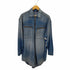 ディーゼル DIESEL DE-EUFRASIAシャツ ジップアップ デニムワンピース レディース