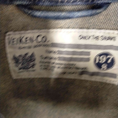 VEIKEN デニムライダーズジャケット メンズ import:L
