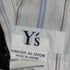 ワイズ Ys サスペンダーボタン ウールギャバジン 1タックワイドスラックス メンズ