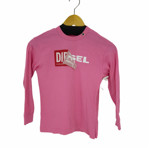 ディーゼル DIESEL はがれロゴ L/S TEE レディース 8