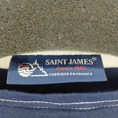 セントジェームス SAINT JAMES ボーダーボートネックロンT メンズ