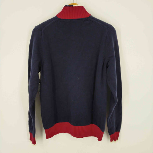 トミーヒルフィガー TOMMY HILFIGER バイカラーハーフジップニット メンズ JPN:S
