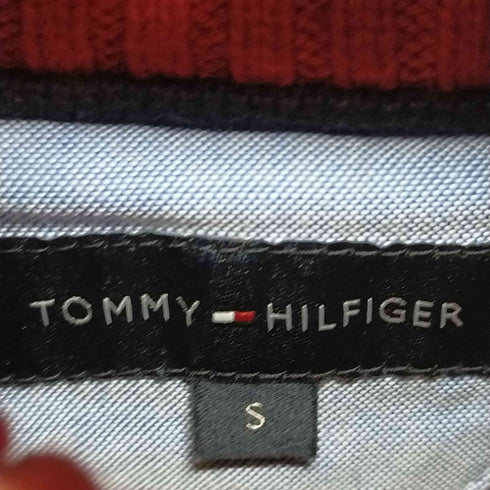 トミーヒルフィガー TOMMY HILFIGER バイカラーハーフジップニット メンズ JPN:S