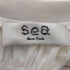 シーニューヨーク sea new york 23AW ジャージロングスリーブモックトップ レディース