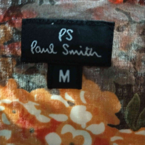 ピーエスポールスミス PS Paul Smith 花柄L/Sシャツ メンズ JPN:M