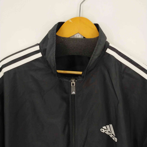 アディダス adidas 00s ロゴ刺繍ナイロンジャケット メンズ JPN:L