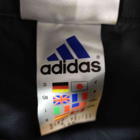 アディダス adidas 00s ロゴ刺繍ナイロンジャケット メンズ JPN:L