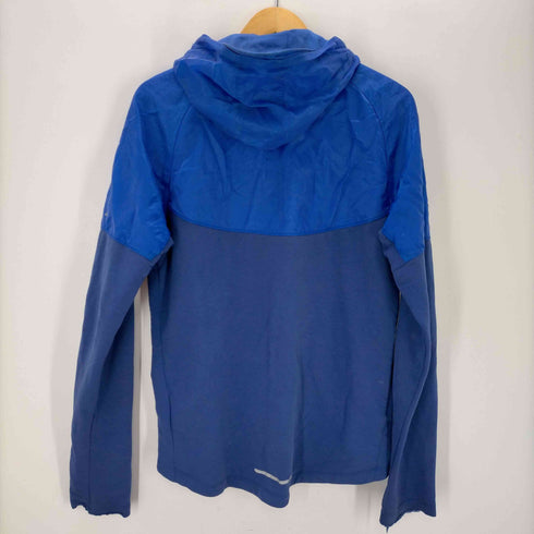 ナイキ NIKE DRI FIT ポリコットン切替 ジップアップ パーカー メンズ JPN:L