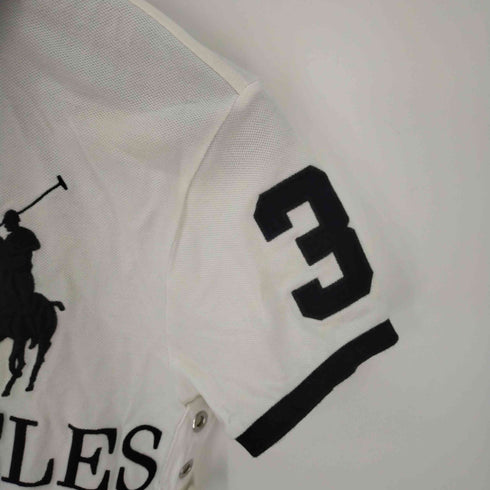 ポロバイラルフローレン Polo by RALPH LAUREN CUSTOM FIT ビッグポニー刺繍ナンバリングポロシャツ メンズ JPN:S