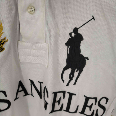ポロバイラルフローレン Polo by RALPH LAUREN CUSTOM FIT ビッグポニー刺繍ナンバリングポロシャツ メンズ JPN:S