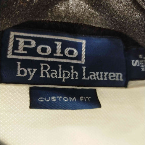 ポロバイラルフローレン Polo by RALPH LAUREN CUSTOM FIT ビッグポニー刺繍ナンバリングポロシャツ メンズ JPN:S