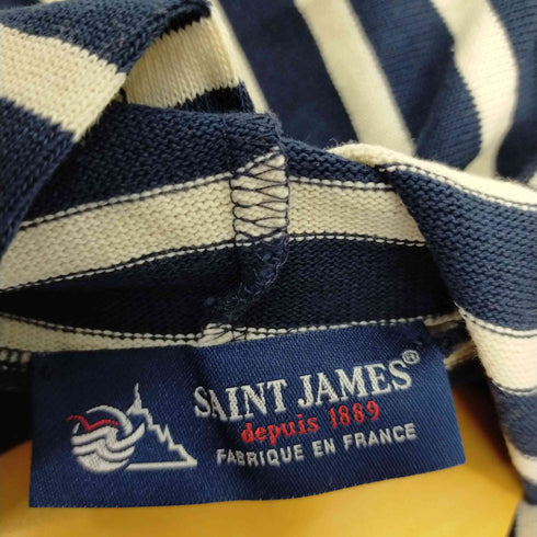 セントジェームス SAINT JAMES ボーダーフーディー メンズ 40