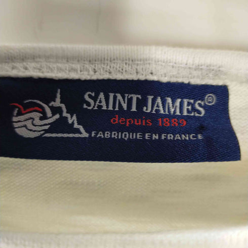 セントジェームス SAINT JAMES ボートネックロンT メンズ