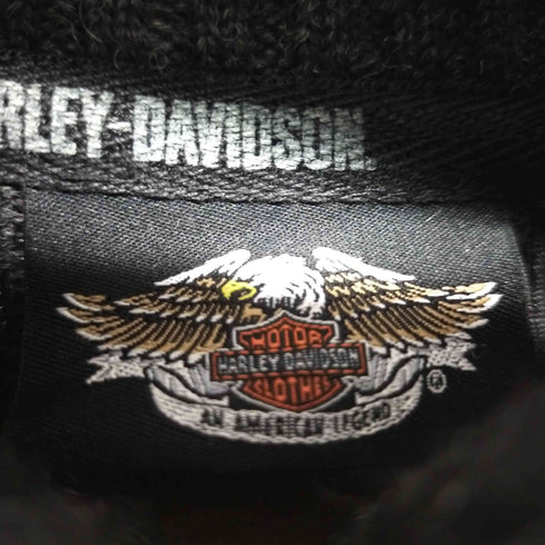 ハーレーダヴィットソン HARLEY DAVIDSON 90-2000S ハーフジップ切り替えニット メンズ JPN:M