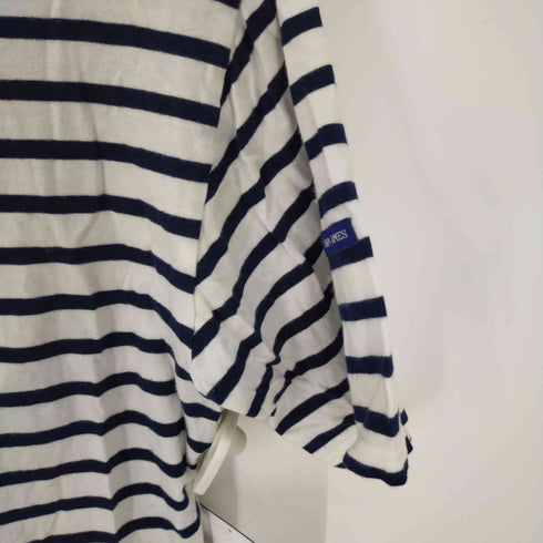 セントジェームス SAINT JAMES ボーダーボートネックTシャツ レディース 40