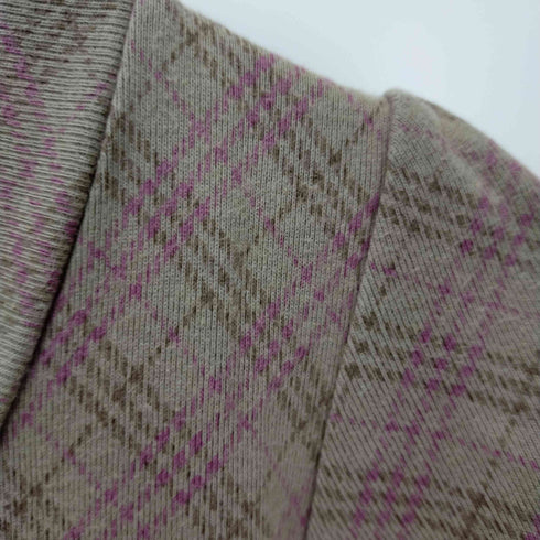 バーバリーブルーレーベル BURBERRY BLUE LABEL ロゴ刺繍 モックネック ショートスリーブTシャツ レディース DE:38