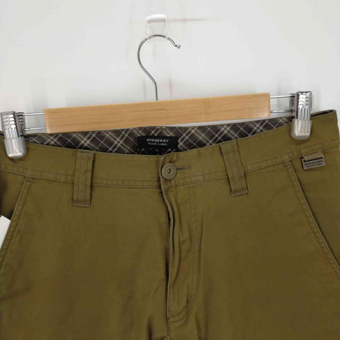 バーバリーブラックレーベル BURBERRY BLACK LABEL カーゴチノパンツ メンズ 76