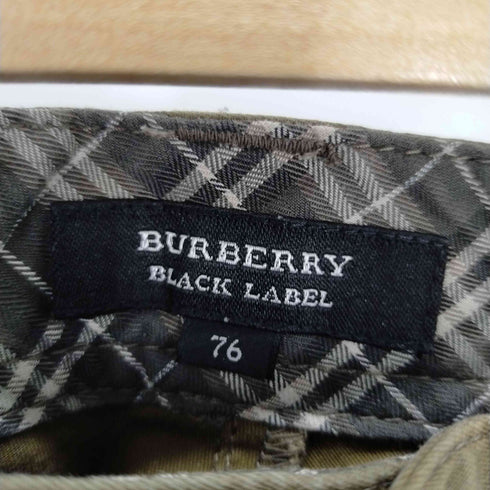 バーバリーブラックレーベル BURBERRY BLACK LABEL カーゴチノパンツ メンズ 76