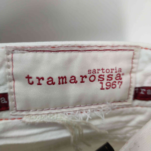 トラマロッサ tramarossa ボタンフライホワイトデニム メンズ 32