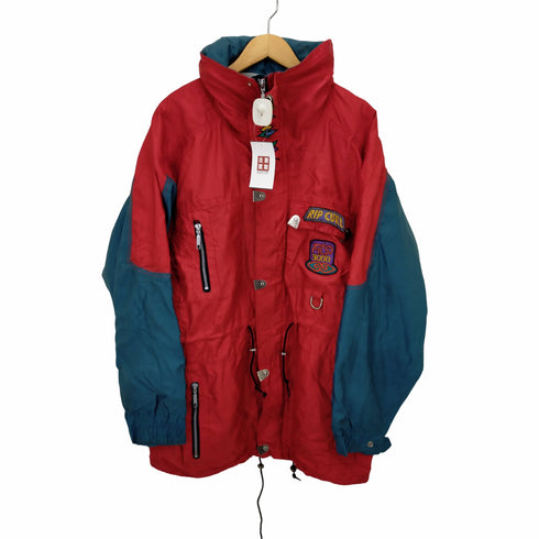 フルギ RIP CURL 80-90s W Rare Vintage Ripcurl Surfwear aterproof Jacket メンズ import:L