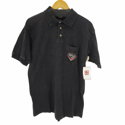 ハーレーダヴィットソン HARLEY DAVIDSON 90S USA製 ポケットポロシャツ メンズ JPN:L