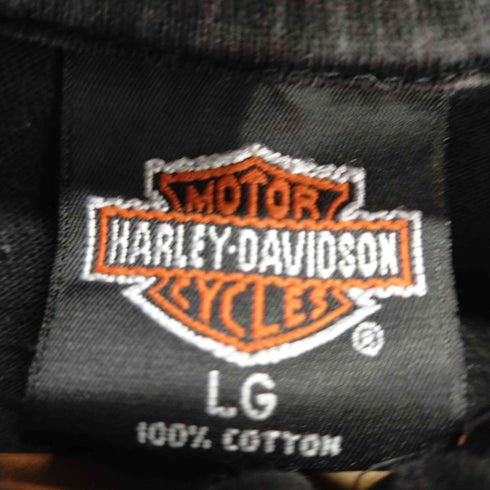 ハーレーダヴィットソン HARLEY DAVIDSON 90S USA製 ポケットポロシャツ メンズ JPN:L